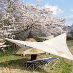 試し張り 赤いポールが欲しい solo camp キャンプ エリクサー2 ムササビウイング 焚き火 小川張り ソロキャンプ