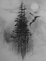 Loch Studio Tatuazu Lochstudio Forest Tattoos Dark Forest Tattoo Tree Of Life Artwork