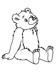 We then color it in with crayons. Bears Free Printable Coloring Pages For Kids