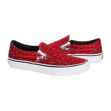 Check spelling or type a new query. Supreme Vans Slip On Diamond Plate Red Sole By Style