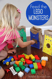 Feed The Lego Monsters A Sorting And Building Game For Kids Toddler Approved Building Games For Kids Toddler Learning Toddler Activities