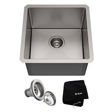 We did not find results for: Kraus Standart Pro Undermount Kitchen Sink Single Bowl 17 In Stainless Steel Khu101 17 Rona