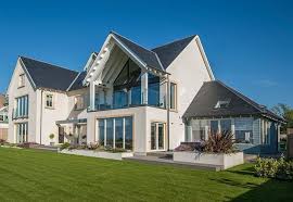 Large Contemporary Three Storey Timber Frame Dwelling In A New England Style Built To A Meticulous Standa Farmhouse Style House House Styles Self Build Houses