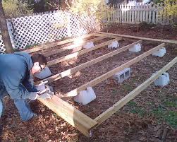 Raised patios sit directly on the ground like standard patios, but the ground itself is graded to meet. How To Build A Floating Deck 3 Steps Instructables