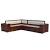 Wooden L Shaped Sofa With Storage