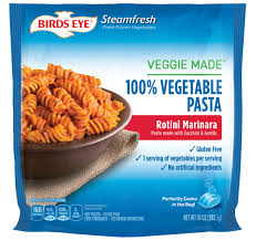 Birds Eye Veggie Pasta Rotini Marinara Nutrition Birds Eye Steamfresh Veggie Made Rotini Marinara Birdseye Veggie Pasta Recipes Vegetable Pasta Veggie Pasta