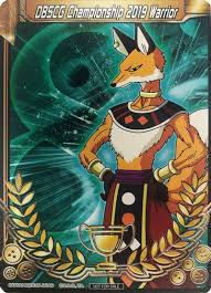 Check spelling or type a new query. Dbscg Championship 2019 Warrior Merit Card Universe 8 Liqueur Tournament Promotion Cards Dragon Ball Super Ccg Tcgplayer Com