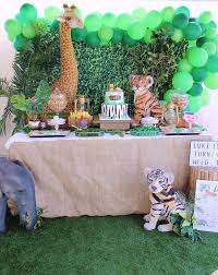 Safari Birthday Party Ideas Photo 1 Of 11 Safari Birthday Party Safari Birthday Jungle Birthday Party