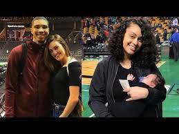 Jayson tatum has been complimented for years now as having arguably the best hairline in the nba, but the boston celtics star is rocking a new. Celtics Rookie Jayson Tatum Busted Juggling Two Girlfriends And A Baby 106 1 Kmel