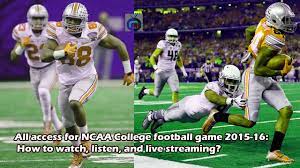All Access For Ncaa College Football Live Stream Http Ncaafootballlivestream Co All Access F Ncaa Football College Football Games Ncaa College Football