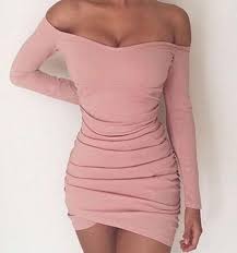 The Serena Fitted Mini Long Sleeve Bodycon Dress Fashion Long Sleeve Mini Dress