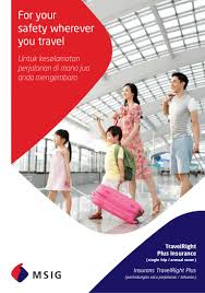 Insurans berfungsi sekiranya kemalangan dengan rakyat thai. Msig Travel Rightplus Travel Insurance Arranged By Acpg Management Sd