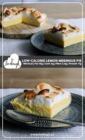 Low Calorie Lemon Meringue Pie Recipe Low Calorie Desserts Meringue Pie Lemon Meringue Pie