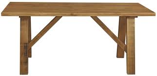 Arizona rustic oak breakfast nook set. Regatta Rustic Pine Trestle 180cm Dining Table Cfs Furniture Uk