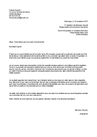 Modele Exemple De Lettre De Motivation Brancardier Staffsante
