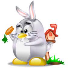 Bux Bunny Penguin Art Cool Drawings Tux