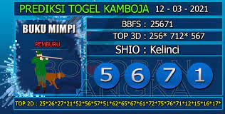 Togel Kamboja Hari Ini