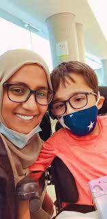 Khadija Zafar's eight-year-old son, Esa, used to love going to the park.  But then the family moved, and their neighbourhood park isn't accessible.  The wheels of Esa's chair get stuck in the