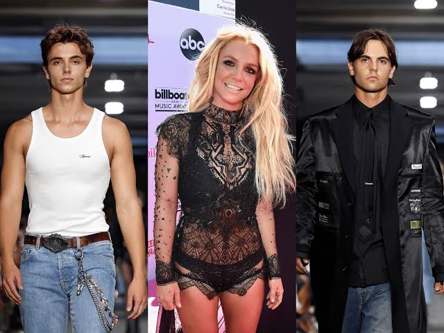 How Britney Spears Reacted To Sons' Paris Fashion Week Debut