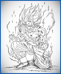 Como dibujar anime o manga tutorial 2020. Dibujos De Dragon Ball Z Goku Y Vegeta Para Colorear Colorear Imagenes