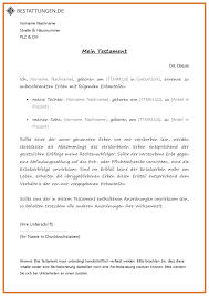 Maybe you would like to learn more about one of these? Testament Muster Wie Schreibe Ich Ein Testament