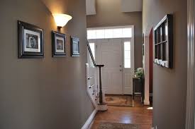 Find out entryway decorating ideas such as how to furnish an entryway, foyer decorating ideas, how to make a hallway look bigger and more in this from painting techniques that can make a hallway look bigger to clever shoe storage ideas, this home depot guide gives you 14 ways to make a great. Hall Combination Hall Wall Paint Colour Novocom Top