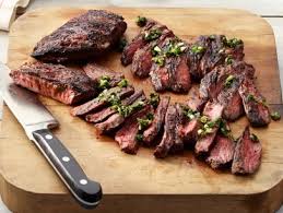 Remove the beef slices from the skillet and set aside on a serving platter. 50 Grilled Steak Recipes And Ideas Food Network Main Dish Grilling Recipes Chicken Steak Salmon And More Food Network Food Network