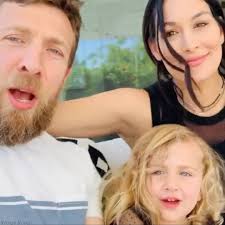Bryan Danielson with his wife and daughter ❤️❤️❤️