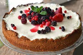 (philadelphia) e panna su una. New York Cheesecake Ricetta Americana