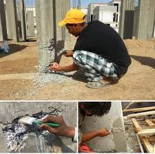 معالجة تعشيش الخرسانة في الرياض - حقن الإيبوكسي - وطني العزيز