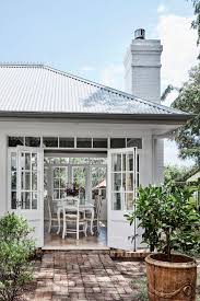 Thoughtful Restoration Of A Historic Sydney Home Georgian Homes House Exterior French Doors Exterior