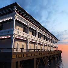 Old Orchard Beach Pier, Maine The pier was first constructed in 1898, and  was subsequently rebuilt in 1898, 1899, 1908, and 1980 as a result of large  storms and fires. The pier,