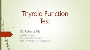 Image result for Thyroid Function Test