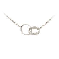 Love Necklace White Gold Fine Necklaces For Women Cartier Liebesketten Tiffany Halskette Halskette Ideen