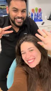 Whiter teeth in one visit? Yes, please 🦷✨, The lovely Lisa came in to see  our oral hygienist, Cole, for a quick treatment to brighten her smile.  Phillips zoom treatment is one of the most effective ...