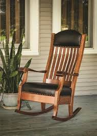 Amish Upholstered Aunties Rocker Rocking Chair Plans Wide Rocking Chair Amish Rocking Chairs