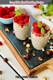 Easy Chia Seed Pudding Recipe Recipe Easy Chia Seed Pudding Pudding Recipes Chia Seed Recipes Pudding