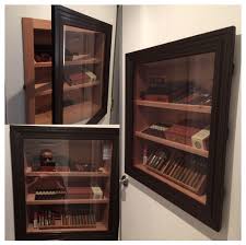 I Made My Own In Wall Cigar Humidor By Ed Cigars Cigar Room Cigar Humidor
