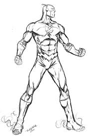 The Flash By Drkwtr1 Superhero Coloring Pages Superhero Coloring Coloring Books