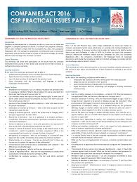 Companies act 2016 (act 777]. Companies Act 2016 Csp Practical Issues Part 6 Amp Amp 7 Maicsa Fill And Sign Printable Template Online Us Legal Forms