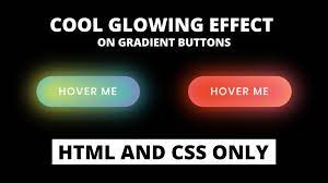 As You Can See In The Image There Are Two Buttons With A Glowing Effect These Buttons Are Based On Only Html Css Si Css Tutorial Learn Web Development Css