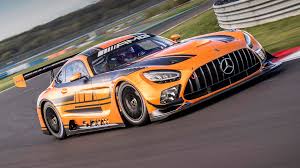 Google Image Result For Https Www Motortrend Com Uploads Sites 5 2019 11 2020 Mercedes Amg Gt3 On Track In Motion 1 Jp In 2020 Mercedes Amg New Mercedes Amg Mercedes