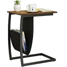 Many modern apartments are not that large, so compact furniture is in incredible demand today. Small End Table Modern Accent Side Rustic Sofa Snack Metal C Slide Under Storage 729129194338 Ebay