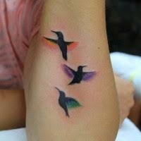 Tattoos which wrap around the ankle are eye catching Cute Three Little Birds Forearm Tattoo Tattooimages Biz