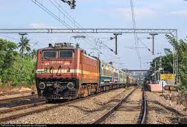 Railpictures Net Photo 22340 Indian Railways Wap 4 At Kollam India By Jay Railfotographia Indian Railways Train Wallpaper Kollam
