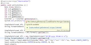 Calendar App Using Calendar Instance Stack Overflow
