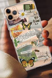 Aesthetic Collage Clear Phone Case For Iphone 12 11 Pro Max Xr Etsy In 2021 Diy Phone Cases Iphone Tumblr Phone Case Collage Phone Case