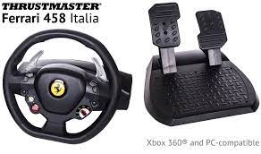 Gaming headsets and steering wheels for xbox 360, xbox one, ps3, ps4 & pc. Technical Data About The Thrustmaster Ferrari 458 Italia Steering Wheel
