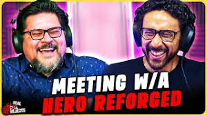 Meeting W/ Adam Hlavac From HEROES REFORGED!! Reaction Channels Collide!