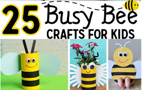 Looking for some thanksgiving activities for toddlers, preschoolers, and big kids? 25 Busy Bee Crafts For Kids